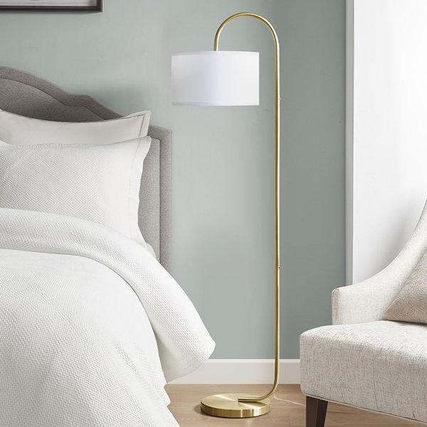 Everly Quinn 58" Arched/Arc Floor Lamp | Wayfair